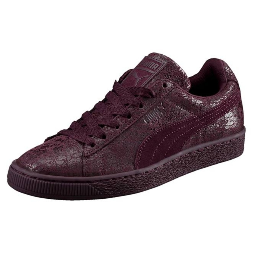 WOMENS Puma SUEDE REMASTER SIZE 6 LOW-TOP SNEAKERS